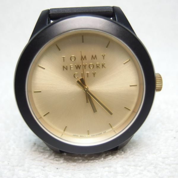 トミー TOMMY メンズ腕時計 50m防水 アナログクォーツ ステンレス （中古動作品）
