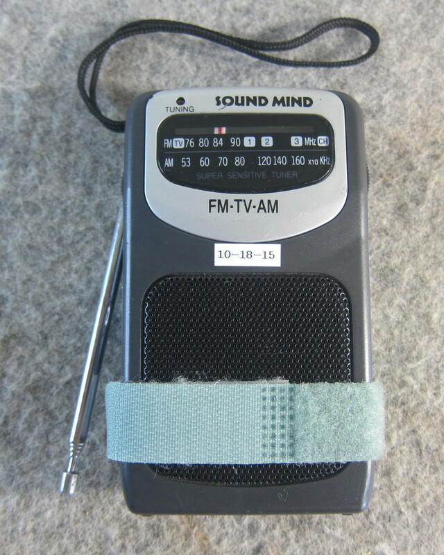 オーム電機 AM/FMラジオ PRF362 ワイドFM対応 新電池付 受信動作確認品 10-18-15
