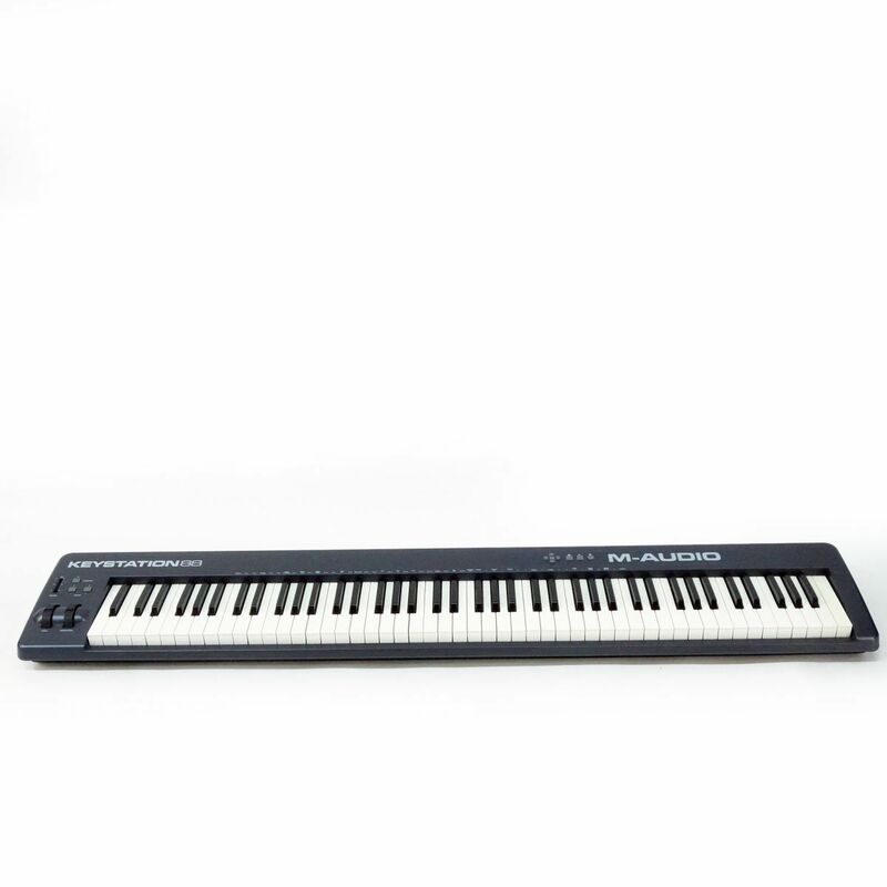 095 M-AUDIO エムオーディオ Keystation 88 MIDIキーボード 88鍵 本体のみ ※現状品