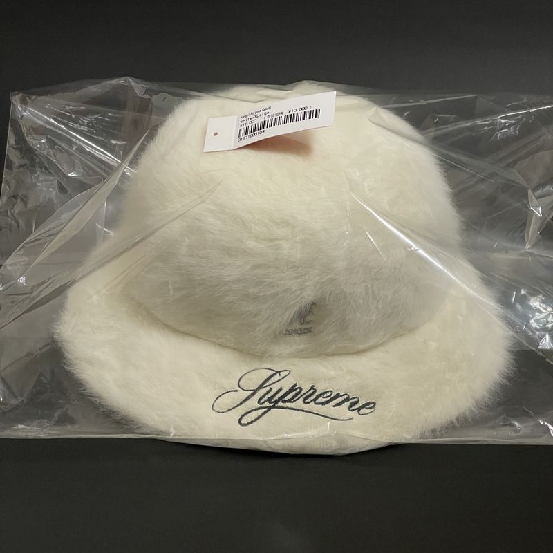 XLサイズ Supreme Kangol Furgora Casual Hat White 21FW シュプリーム カンゴール ファーゴラ カジュアル ハット ホワイト