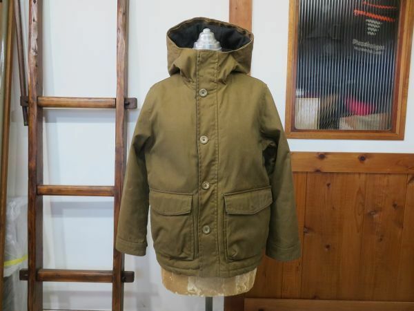 【古着】ZARA BOYS/ザラ ボーイズ オイルドコットン マウンテンパーカー 152cm/Sサイズ相当 検索用⇒ キャンプ/マウンテンジャケット/D1210