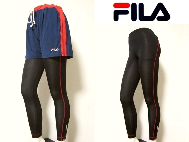 ☆送料込☆新品★FILA / レディース★２点セット★XL★ショートパンツ＆レギンス★NA