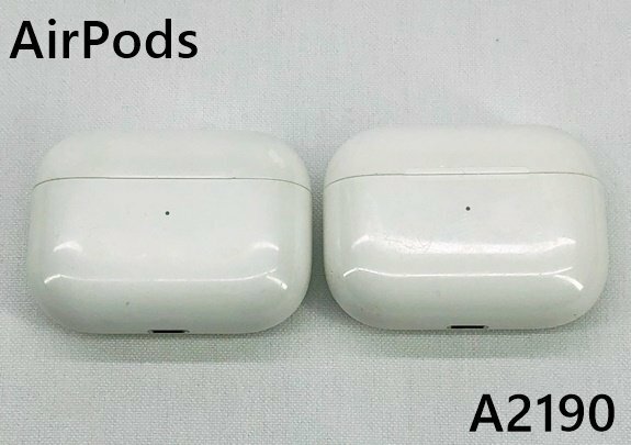 [ジャンク品]Apple アップル AirPods Pro エアーポッズ A2190 第1世代 ケース2点セット 2