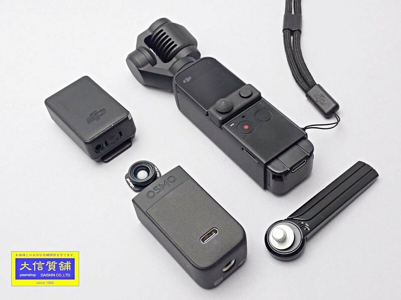 DJI Pocket 2 クリエイター コンボ 3軸ジンバルスタビライザー搭載4Kカメラ アクション 手ブレ補正 OP2CP2 中古B+ 【送料無料】 D-2180