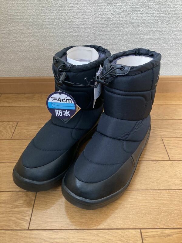 【新品未使用】WORKMAN ワークマン ケベック LL ブラック スノーブーツ 防寒ブーツ 雪遊び 防水 アウトドア スノボー 長靴 ガーデニング