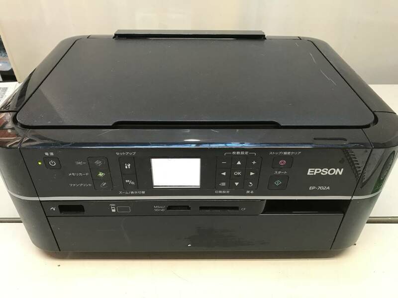 ◎ヤYS3037★EPSON　エプソン　プリンター　複合機　EP-702A　中古品　現状品