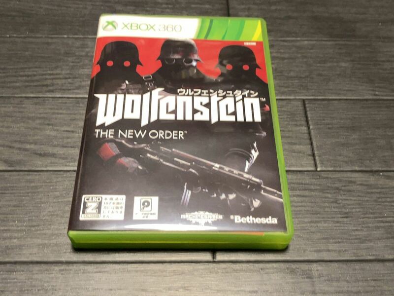 ★【即決】中古 Xbox360 レア国内版 ウルフェンシュタイン ザ・ニューオーダー Wolfenstein the new order ★送料無料