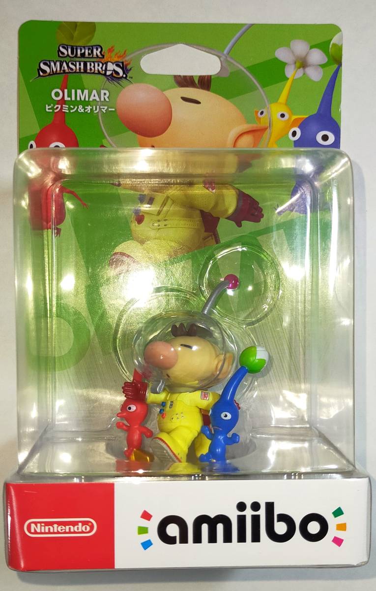 未開封新品 amiibo ピクミン&オリマー (大乱闘スマッシュブラザーズシリーズ) アミーボ
