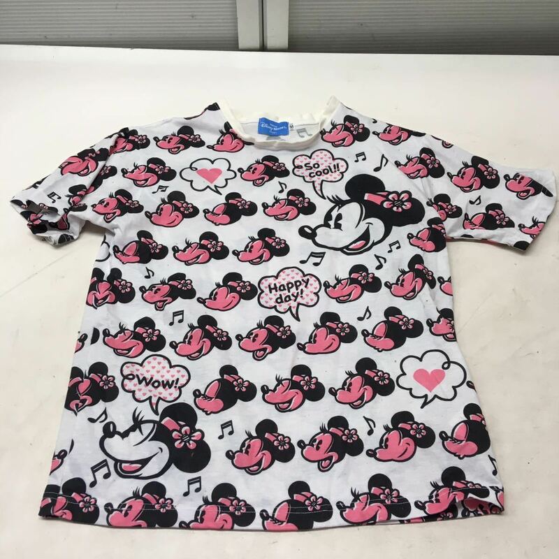 送料無料★Disney RESORT ディズニーリゾート★半袖Tシャツ　ミニーちゃん　トップス★Mサイズ#51205sj94