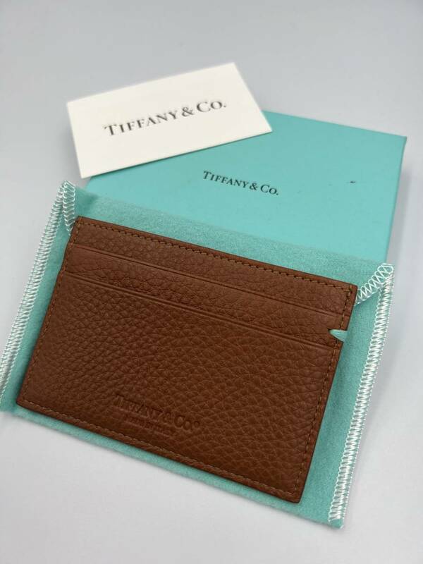 【新品】【レアカラー】TIFFANY&Co. ティファニー　カードケース　名刺入れ