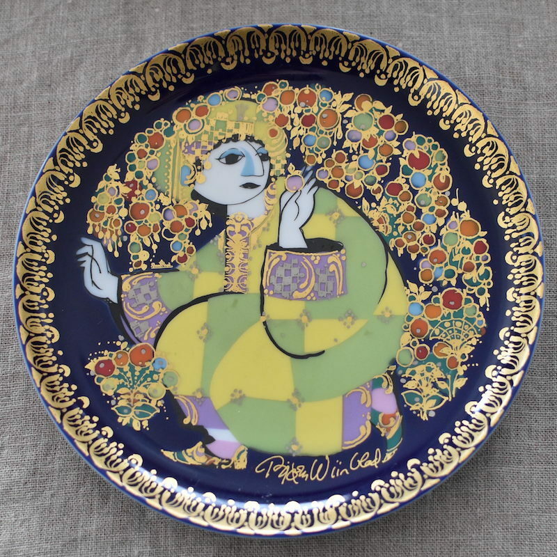 ローゼンタール × ビョルン・ヴィンブラッド アラジンと魔法のランプ 飾り皿 4