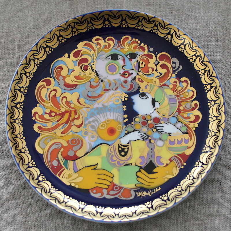 ローゼンタール × ビョルン・ヴィンブラッド アラジンと魔法のランプ 飾り皿 5