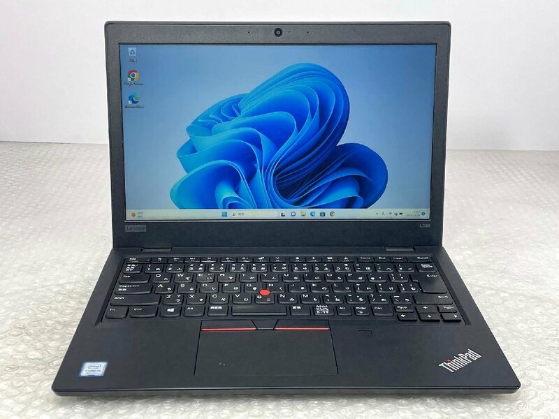 ●ノートパソコン LENOVO ThinkPad L390 / i5-8265U / 8GBメモリ / 256GB M.2 / 13.3型 / Windows11 Pro 【 中古ノートパソコンITS JAPAN