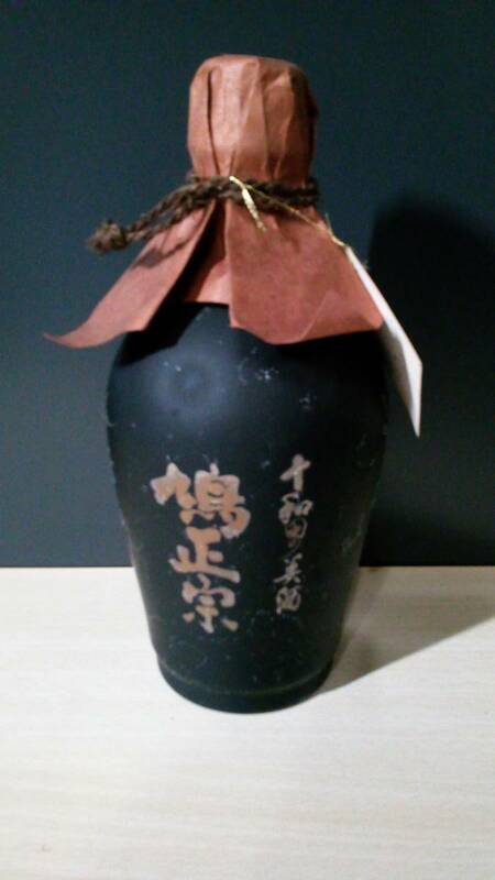 十和田の美酒 鳩正宗（黒）空瓶（中古品）