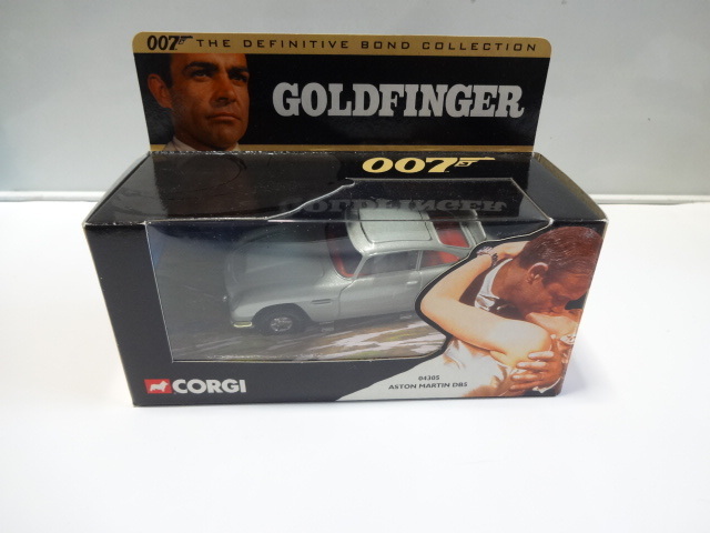 CORGI GOLD FINGER 007 2001 Limited アストンマーチンDB5 ギミック 1/43 ミニカー 未使用品 デッドストック ジェームス・ボンド