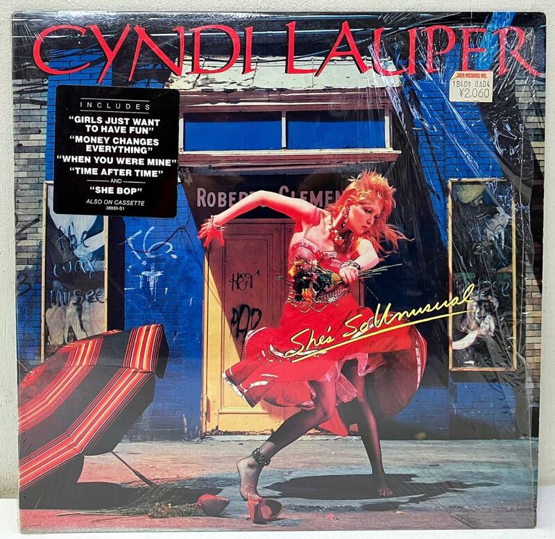 Y35312▲US盤 CYNDI LAUPER/SHE’S SO UNUSUAL LPレコード シンディ・ローパー