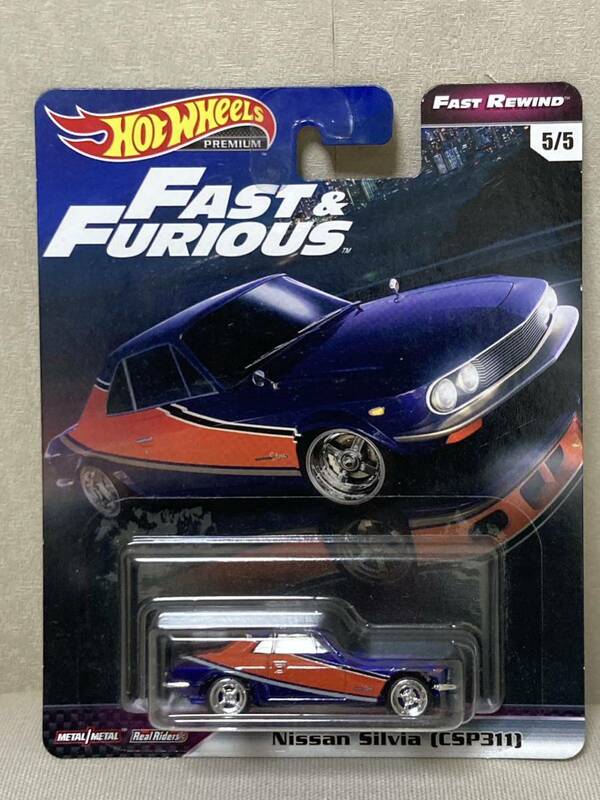 即決有★HW hotwheels ホットウィール FAST&FURIOUS NISSAN SILVIA CSP311 ワイルドスピード ニッサン シルビア★ミニカー