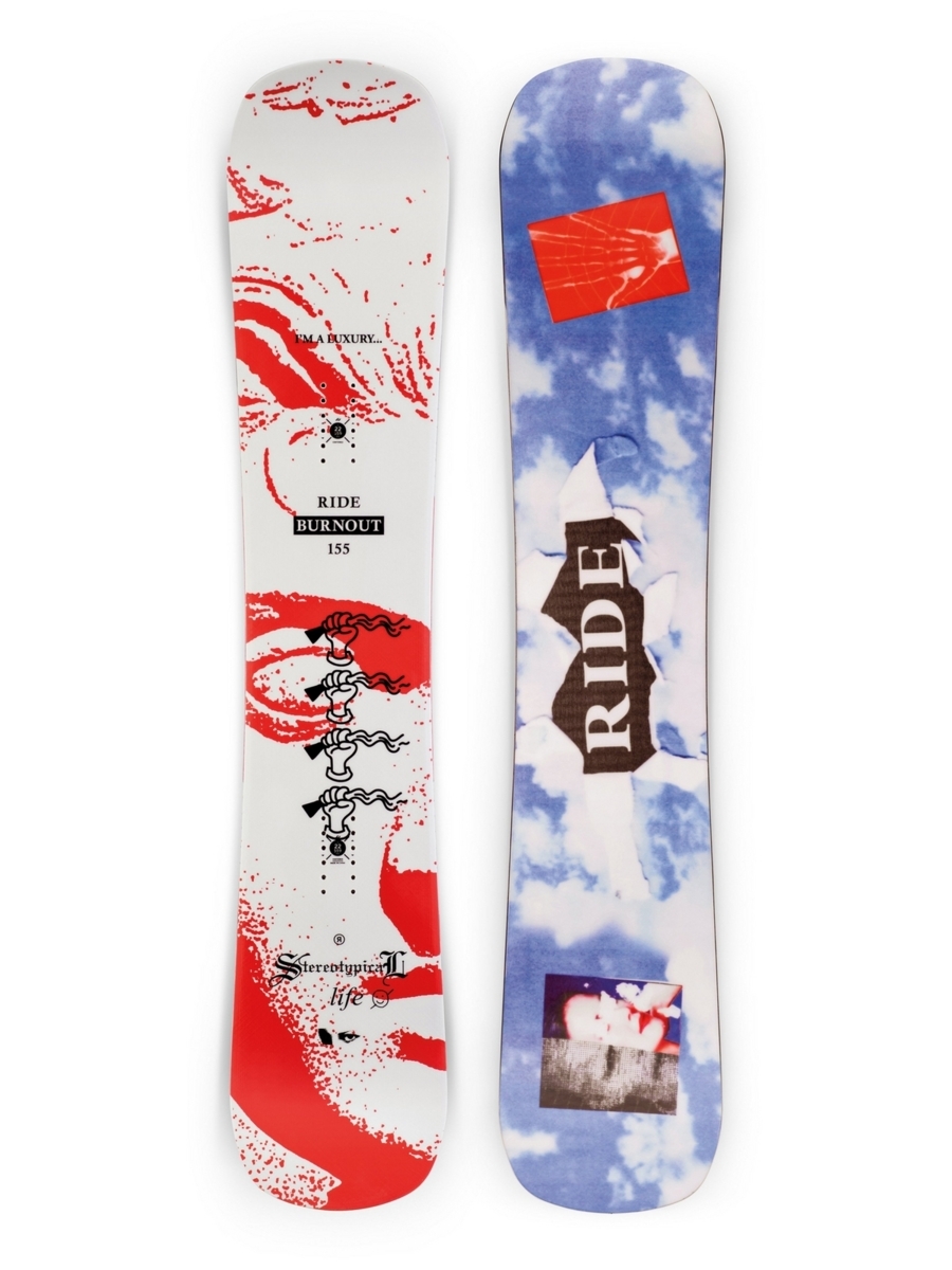 ☆新品☆20モデル RIDE BURNOUT /158cm☆正規代理店モデルなのでメーカー保証が付きます☆70%OFF～☆在庫は1本のみです☆