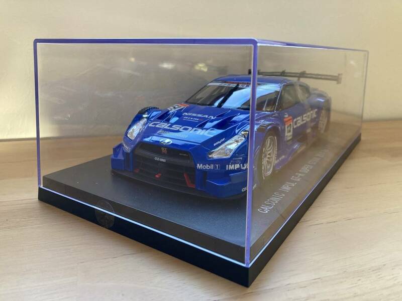 エブロ 1/18 CALSONIC IMPUL GTR SUPER GT 500 2014 Rｄ2 fuj winner EBBRO 星野一義 ホシノレーシング 新品 未使用