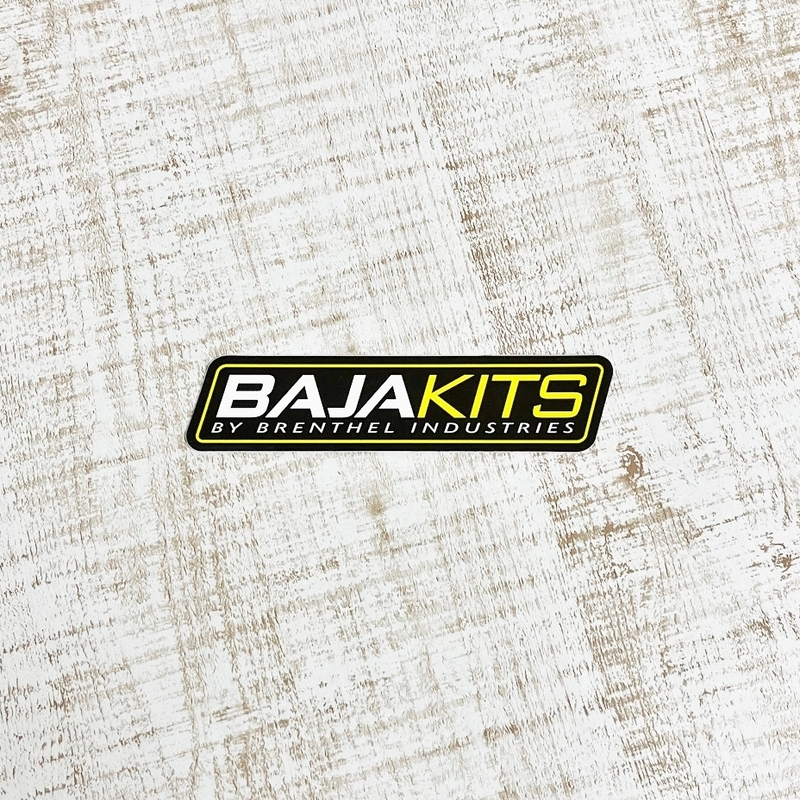 バハキット (BAJA KITS) ステッカー デカール 1枚 ジープ ブレンセル トロフィートラック オフロードレース デザートレーサー ☆送料込み