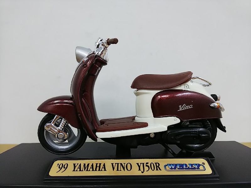 ■ WELLYウェリー 1/18 ’99 YAMAHA VINO YJ50R ヤマハビーノ スクーター バイクモデル ミニカー