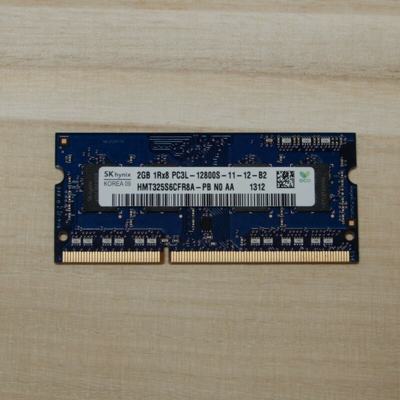 ＜中古＞SK hynix製 PCメモリ PC3L-12800S 2GB 動作品