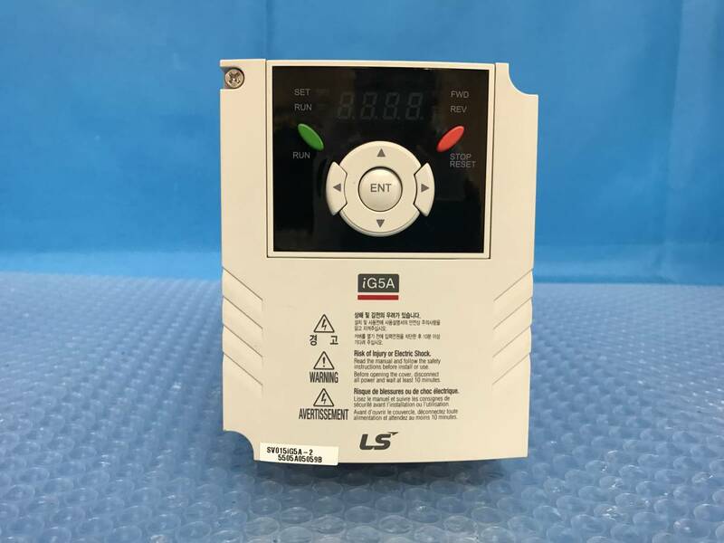 [CK19909] LS iG5A SV015IG5A-2 VARIABLE FREQUENCY DRIVE インバーター 動作保証