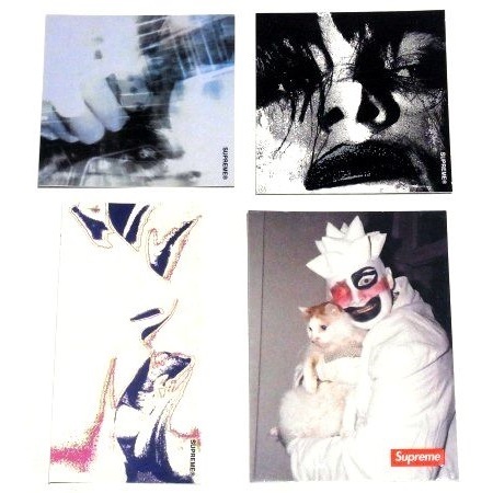 20SS Supreme Sticker Set ステッカー 4枚 セット My Bloody Valentine Leigh Bowery マイ・ブラッディ・ヴァレンタイン リー・バウリー