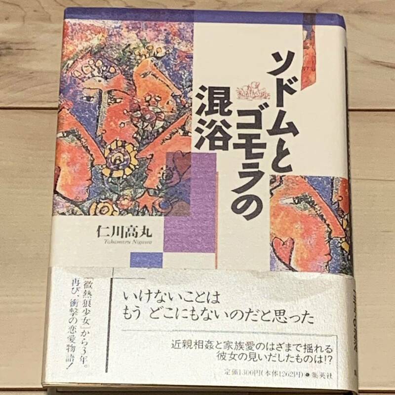 初版帯付 仁川高丸 ソドムとゴモラの混浴 集英社刊