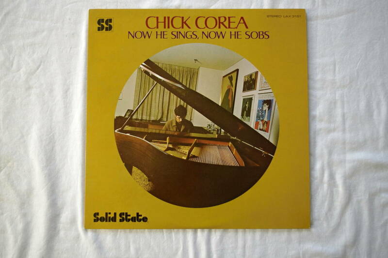 CHICK COREA ● NOW HE SINGS, NOW HE SOBS チック・コリア