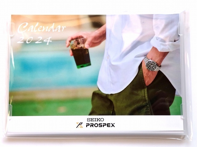 セイコー プロスペックス SEIKO PROSPEX 2024年 卓上カレンダー
