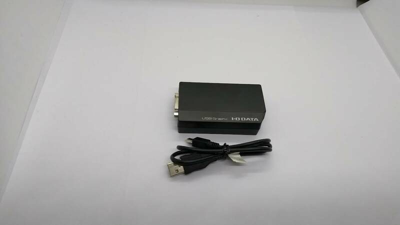 ●IODATA　USB接続 外付グラフィックアダプター USB-RGB2/D2　中古品