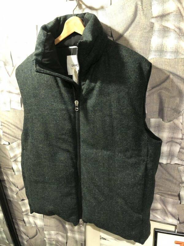 OAMC × Harris Tweed オーエーエムシー × ハリスツイード INFLATE GILET HARRIS TWEED ダウンベスト 定価20万 サイズM グリーン　FK