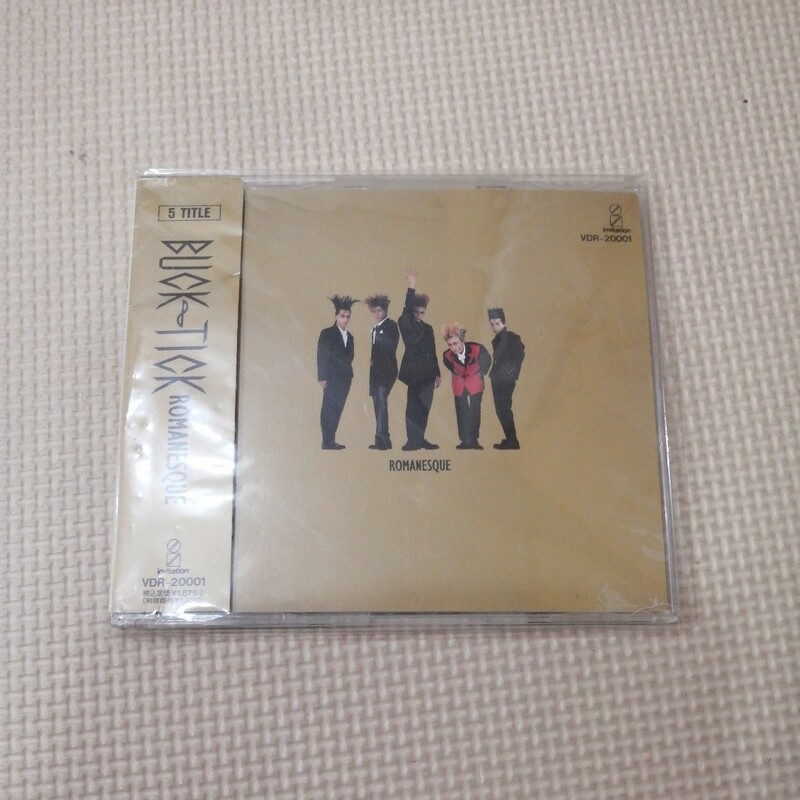 中古品 廃盤 BUCK-TICK「ROMANESQUE」ミニアルバム CD 櫻井敦司 検) ロマネスク バクチク 異空 悪の華 惡の華