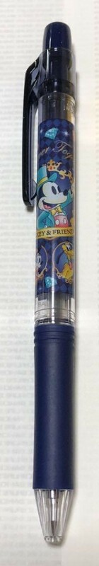 非売 ボールペン ディズニー ミッキー 濃いブルー 美品　第一生命 箱入り 未使用新品