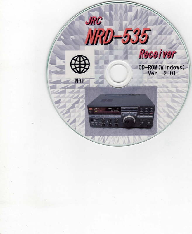 JRC NRD-535 Receiver CD-ROM(Windows)