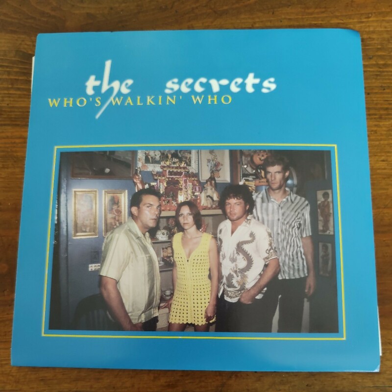 中古美品　The Secrets - Who's Walkin' Who 7　exDevil Dogs Garage Punk Power Pop