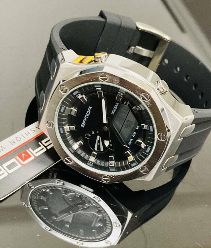 大特価セール　メンズ腕時計 ダイバーズウォッチ　サーフィン 防水腕時計　デジタル　スポーツ　1740a人気商品　現品限り