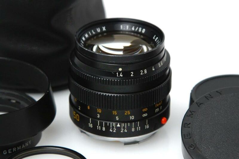 並品｜ライカ SUMMILUX 50mm F1.4 第2世代 ブラック ライカMマウント用 γT168-2M3