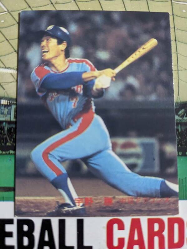 1982年 カルビー プロ野球カード 中日 宇野勝 No.671