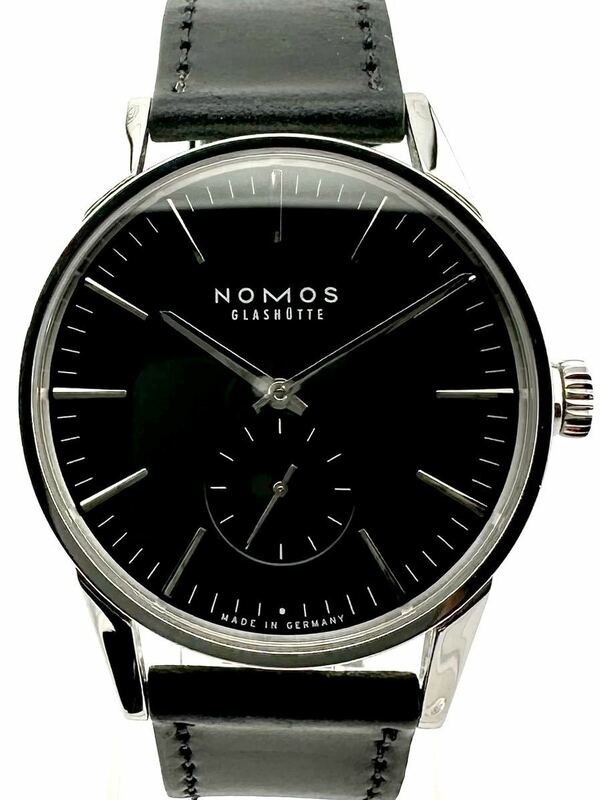 NOMOS ZR1E3B2 チューリッヒ 自動巻き時計 廃盤 ブラック ノモス