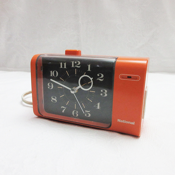 通電確認済み！日本製■National ナショナル TE62 時計 クッキングタイマー リモートタイマー 置時計 ヴィンテージ レトロ
