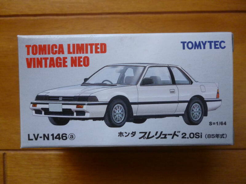 【送料無料】新品・未開封／1/64　ホンダ　プレリュード　2.0Si　1台／トミカリミテッド　LV-N146a TOMICA