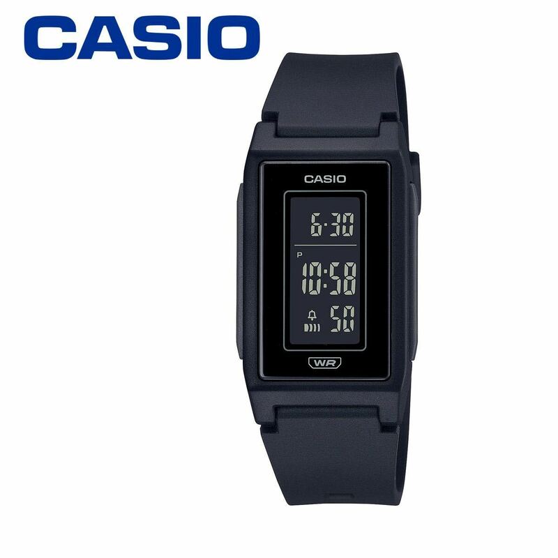 CASIO カシオ ブラック LF10 シンプル 腕時計 スタンダード デジタル ユニセックス レディース キッズ 女性 子供 薄い 軽い ビジネス 時計