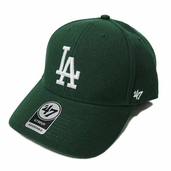 ’47 (フォーティセブン) FORTYSEVEN ドジャース (ロサンゼルス) キャップ 帽子 Dodgers ’47 MVP Dark Green メジャーリーグ MLB