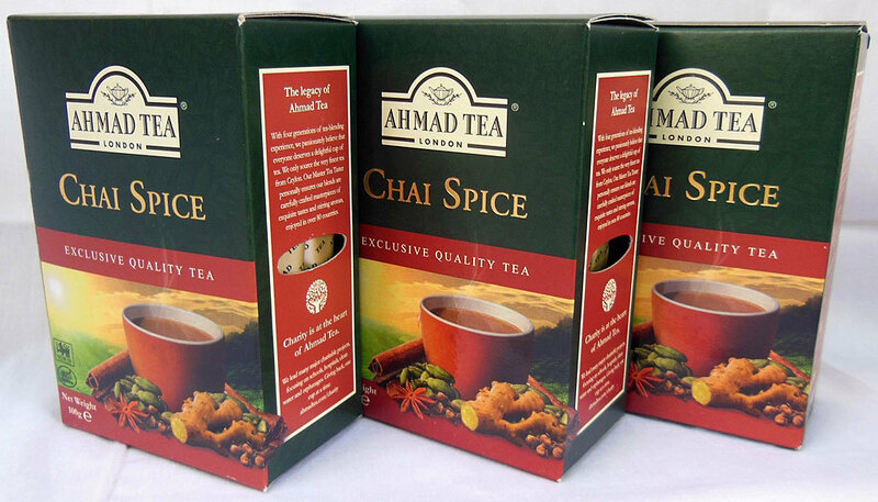 3箱セット【スリランカ産】AHMED TEA Chai Sipce チャイ 本場のセイロンティーとスパイスが香り高い/スティック小包装（100g）