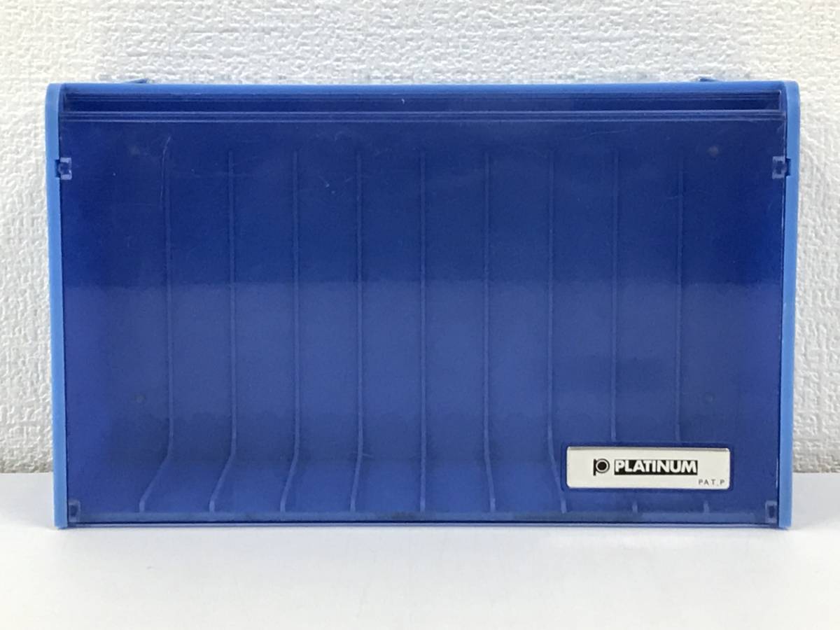 ★☆Z947 カセットテープ 収納ケース 収納ラック PLATINUM☆★