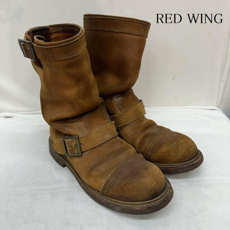 レッドウィング 11年 8123 アイアンスミス エンジニア ブーツ USA製 スチールトゥ ブーツ ブーツ US：8.5 茶 / ブラウン