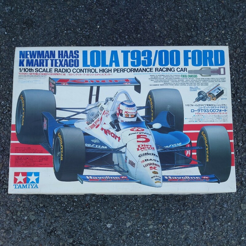 蔵出し　絶版　タミヤ 1/10　TAMIYA LOLA T93/00 FORD ローラ 93/00 フォード ITEM.58134 93インディカーワールドチャンピオンカー
