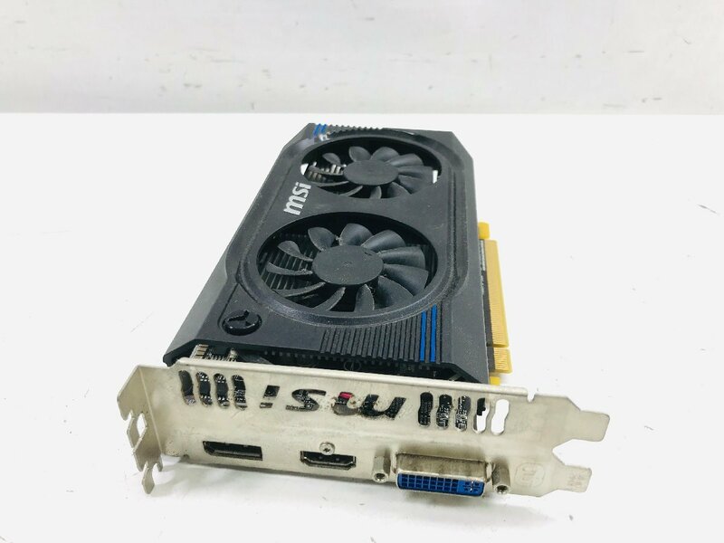 中古動作品　 MSI R7750-PMD1GD5 OC グラフィックボード